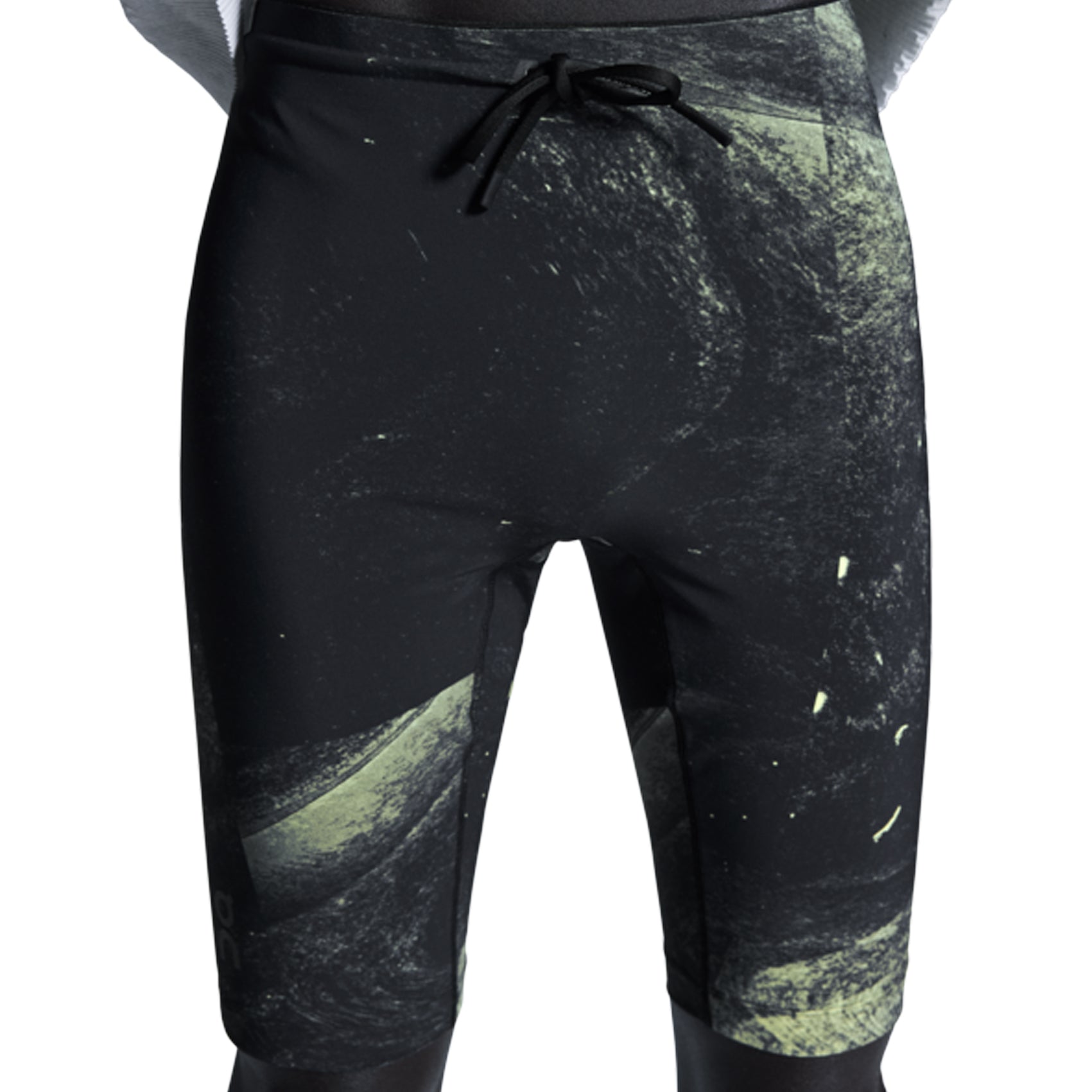 Men's Running Half Tights - Lightweight Compression Shorts for Marathon & Training - Breathable Athletic Wear for Jogging, Gym Workouts & Outdoor Sports
