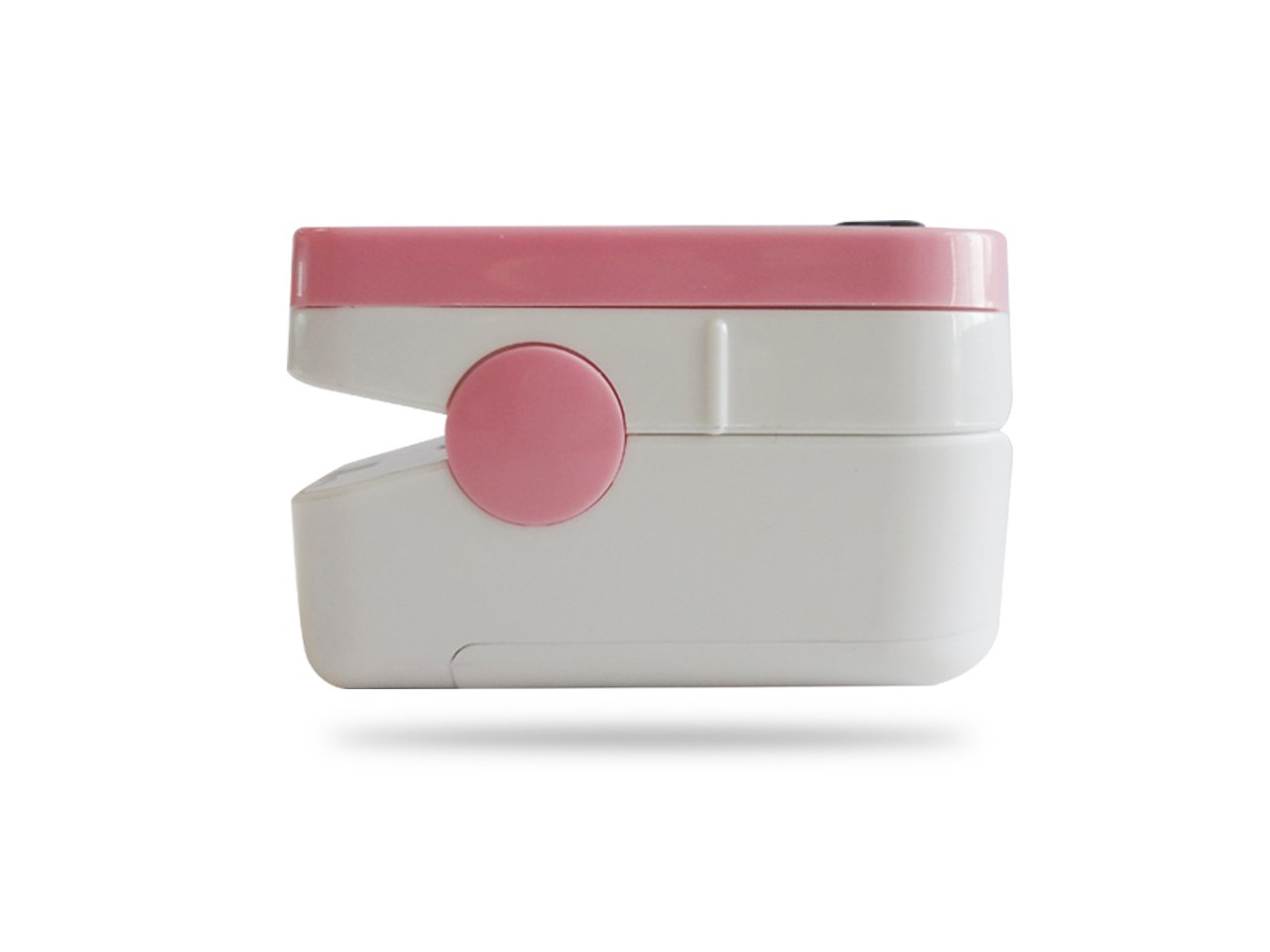 Concord Fingertip Pulse Oximeter - Accurate SpO2 & Heart Rate Monitor with Reversible Display - Includes Carrying Case, Batteries & Lanyard - Perfect for Home Use, Travel, and Fitness Tracking (Pink)
