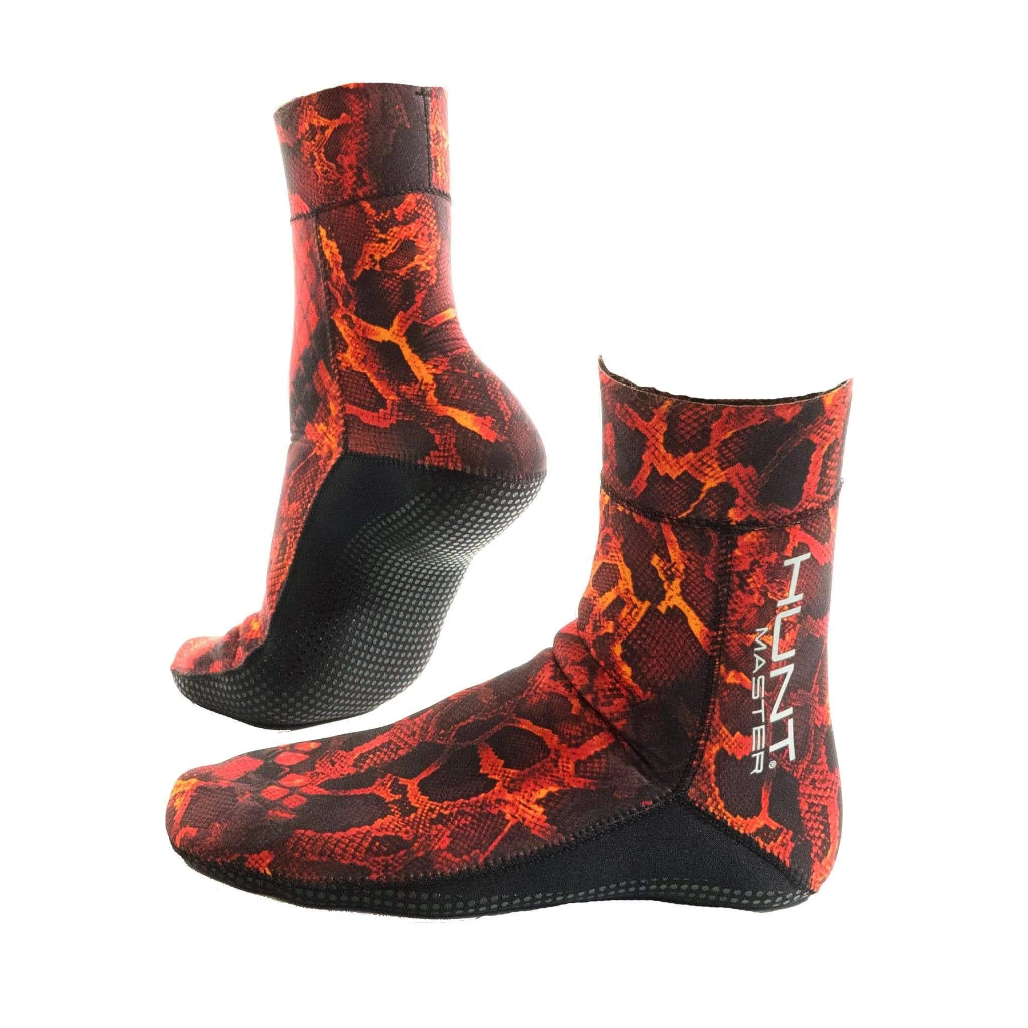 Hunt Master 3.5mm Neoprene Dive Socks - Camouflage Series for Scuba Diving, Spearfishing & Water Sports