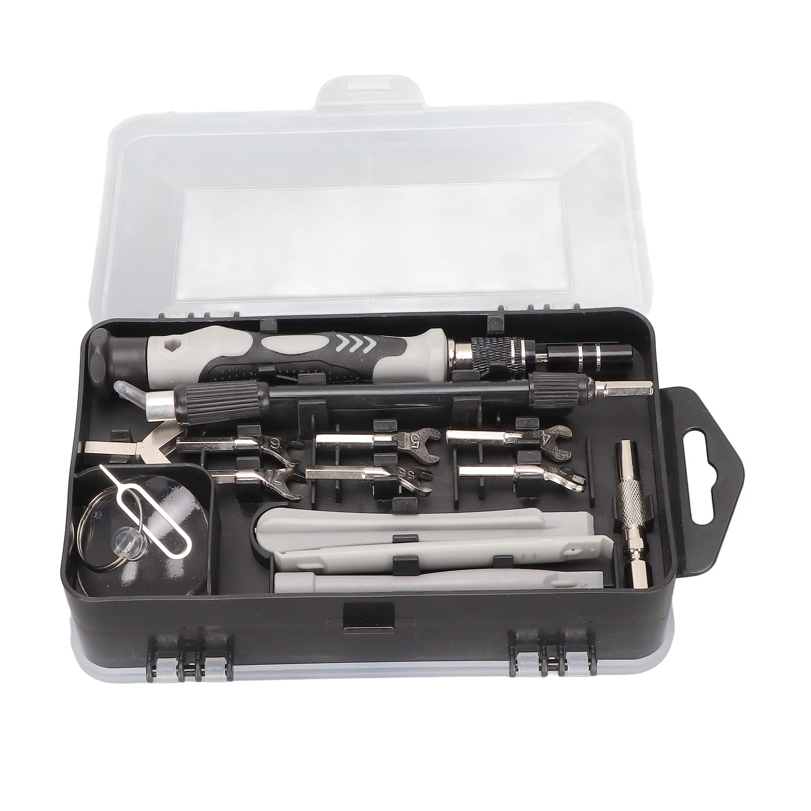 **PUSOKEI 135-in-1 Flexible Screwdriver Set - Adjustable & Precise Double-Sided Screwdriver Kit for Laptop, PC, Watch, Glasses, Phone & Camera Repair - Ideal for DIY, Electronics & Home Maintenance**