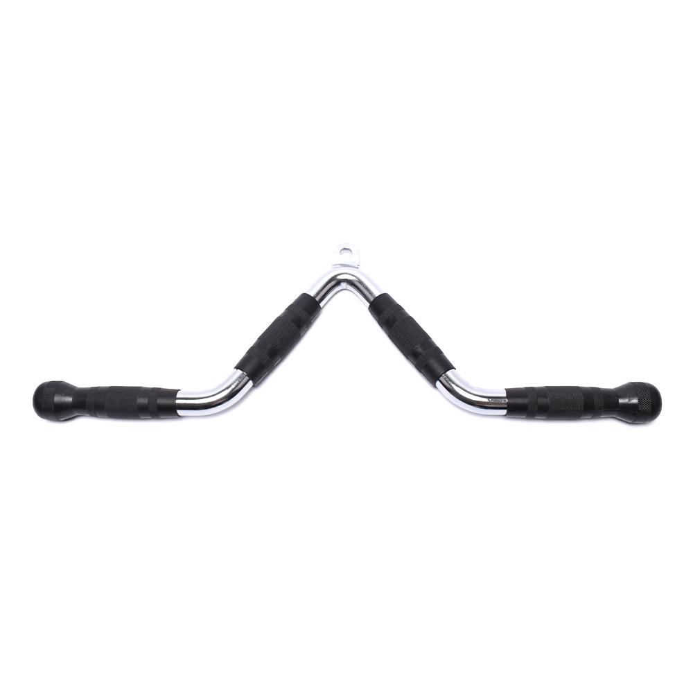 Force USA Close Grip V Bar - Heavy Duty Lat Pulldown Attachment for Home & Commercial Gyms - Perfect for Triceps Workouts, Rows & Lat Exercises