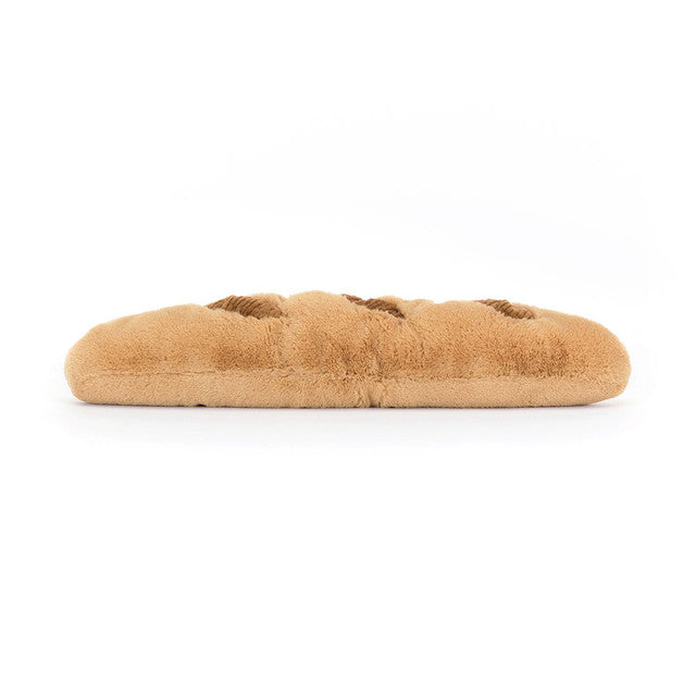 Amuseables Baguette Plush Toy - Soft French Bread Pillow for Home Decor, Gift & Stress Relief - Perfect for Baking Enthusiasts & Food Lovers