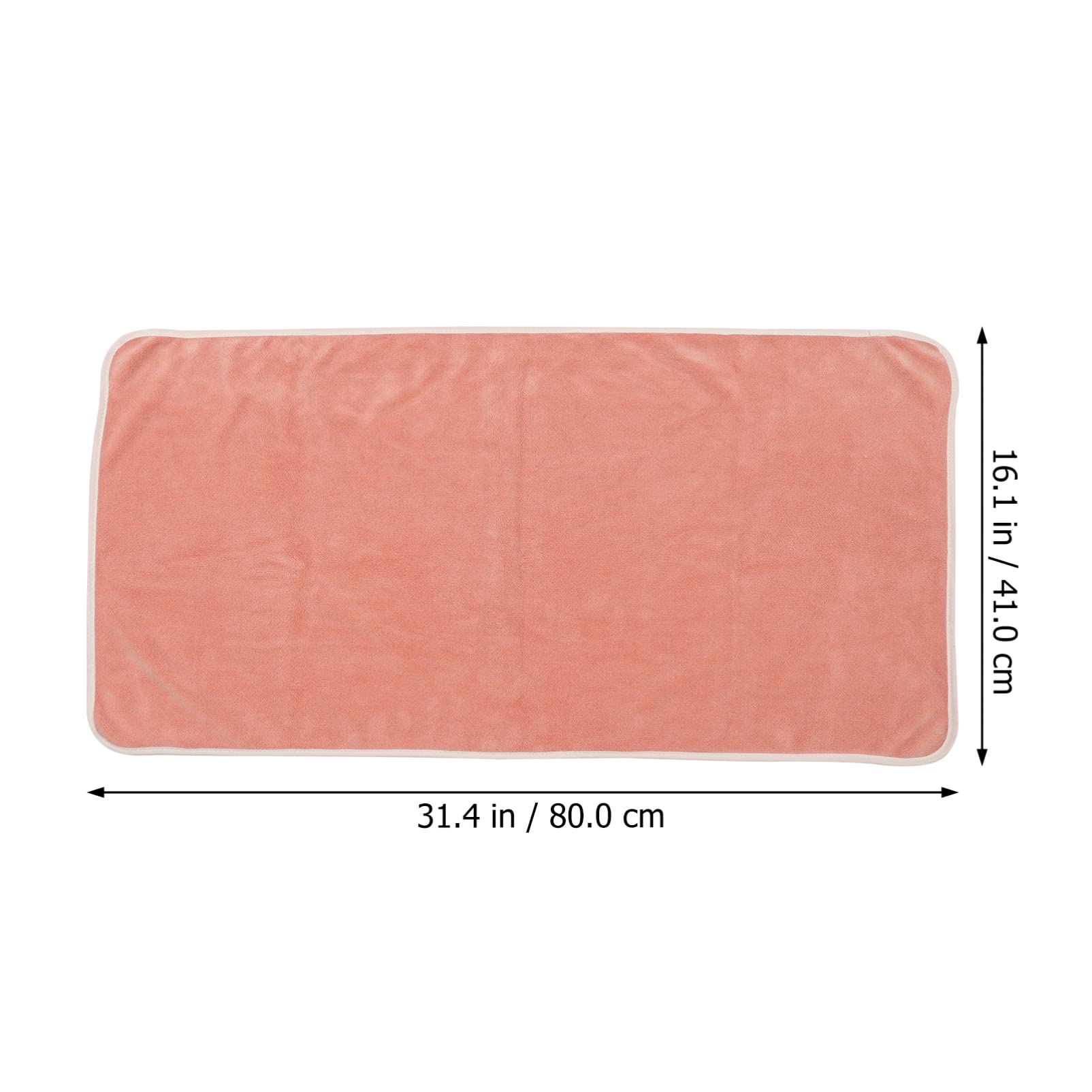 FOMIYES Microfiber Hair Towel Wrap - Soft & Absorbent Spa Headband for Shower, Facial & Makeup - Stretchable Bath Towel for Women & Men - Perfect for Salon, Gym & Travel (Orange, 1 Set)