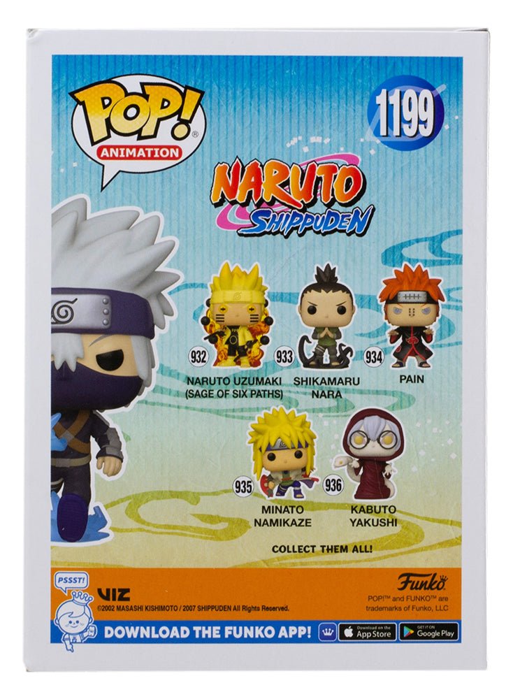 Naruto Shippuden Kakashi Hatake Funko Pop! Vinyl Figure #1199 - Anime Collectible for Fans, Perfect for Display & Gifts