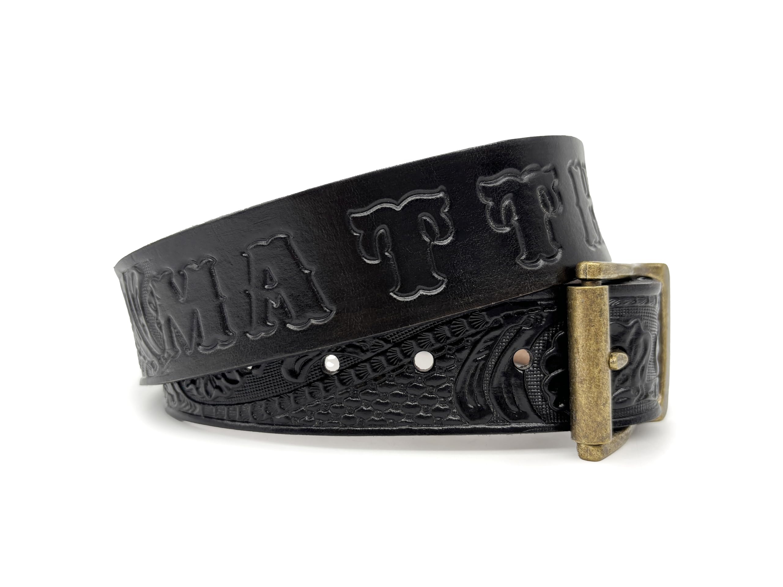 Handmade Personalized Leather Belt for Men & Women - Custom Name Engraved Western Tooled Belt - Father's Day Gift, Anniversary Present - Perfect for Cowboy Boots, Jeans & Casual Outfits