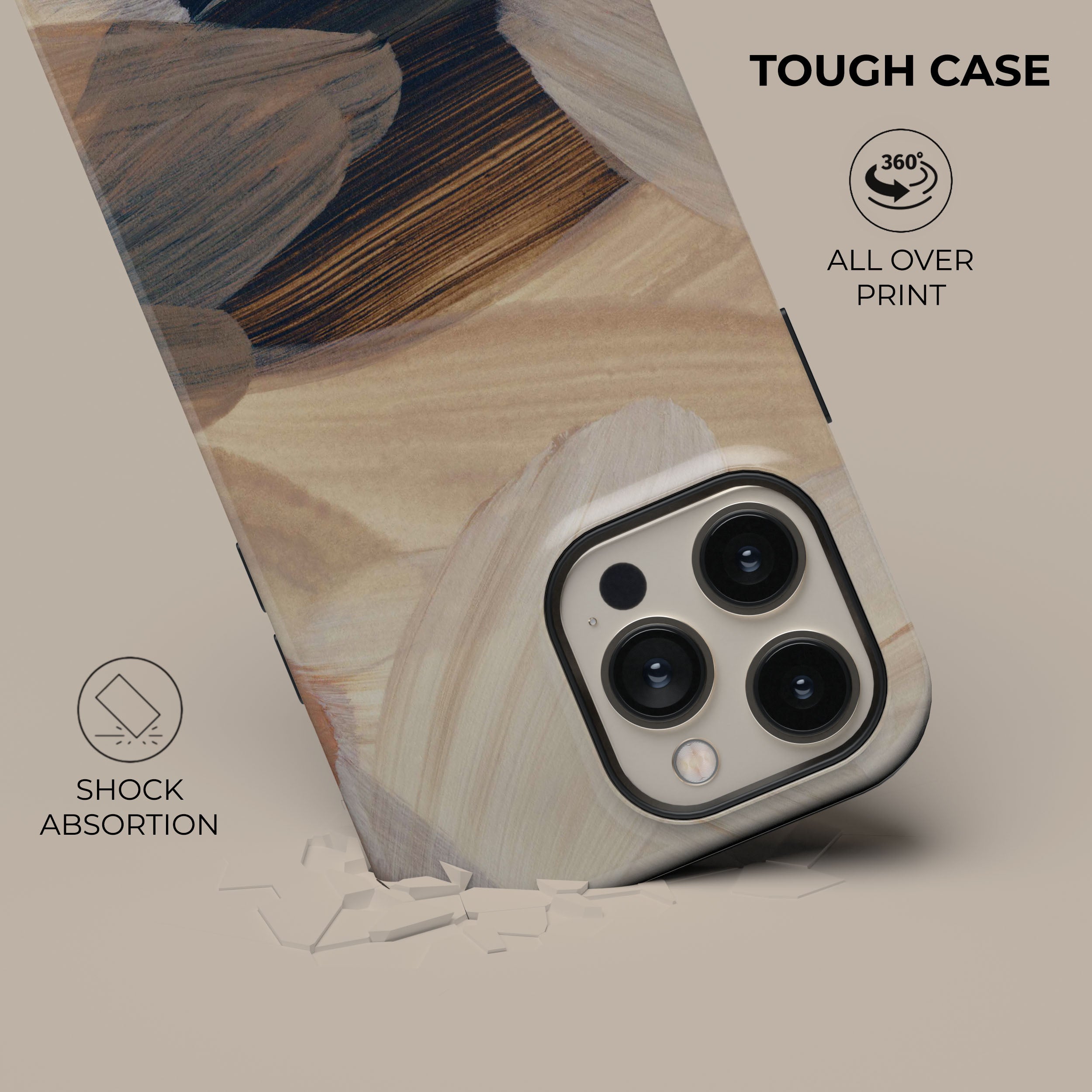 Premium Tranquility Enchant Phone Case - Protective & Stylish Cover for iPhone & Android - Perfect for Everyday Use, Travel & Outdoor Activities