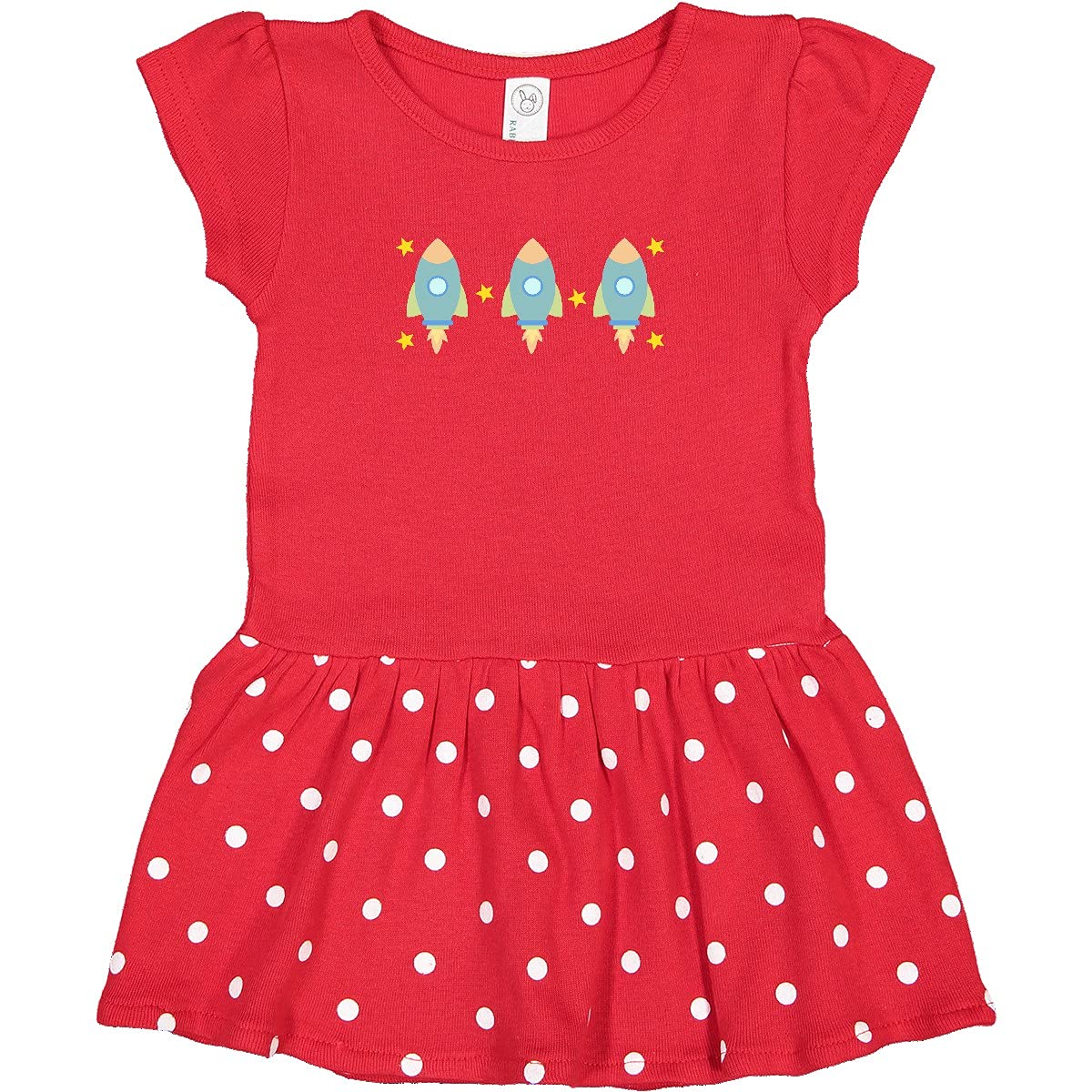 Inktastic Space Cute Rocket Infant Dress - Adorable Astronaut Baby Outfit for Girls & Boys | Perfect for Birthday Parties, Photo Shoots & Everyday Wear