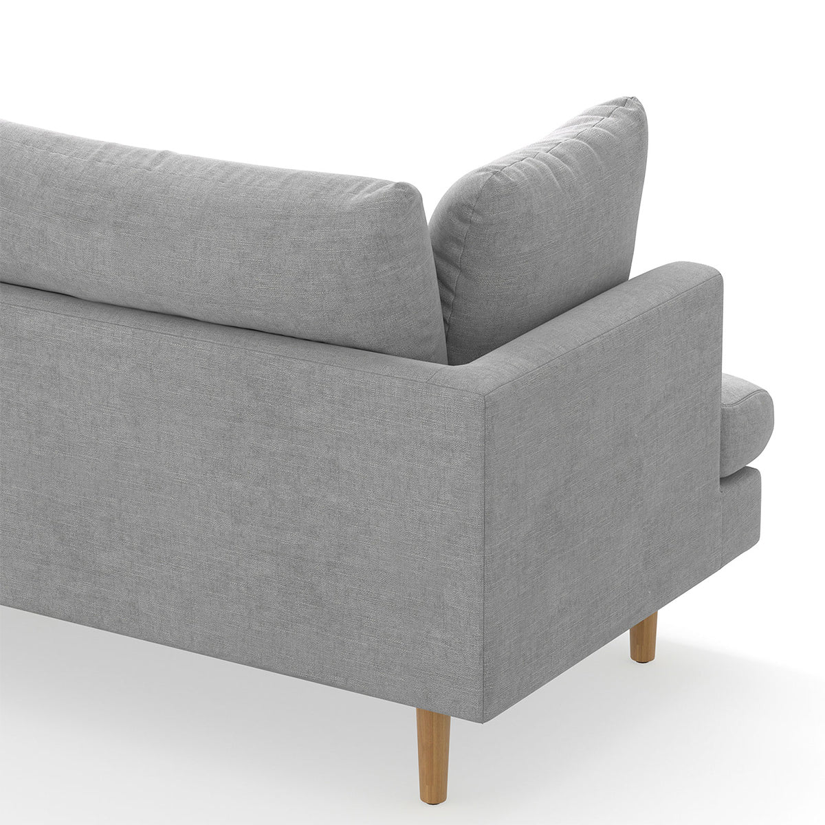 Byron Fabric Modular Sofa with Right Hand Chaise - Modern Sectional Couch for Living Room, Lounge & Family Room - Comfortable & Stylish Home Furniture