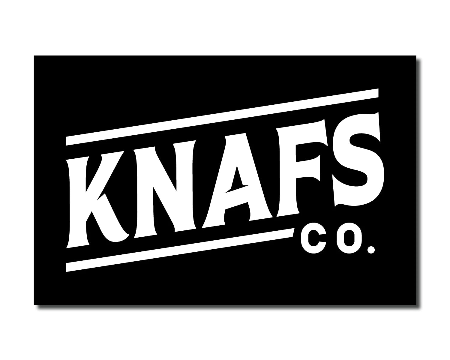 Knafs Sticker Australia - Premium Quality Knife Stickers for Collectors & Enthusiasts | Perfect for Laptops, Water Bottles & Toolboxes