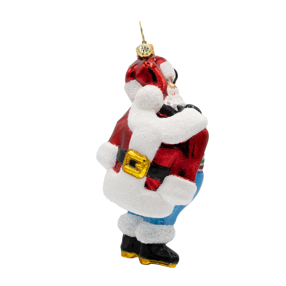Santa's Wardrobe Change - Christmas Costume Outfit for Adults & Kids - Perfect for Holiday Parties, Family Photos & Festive Events
