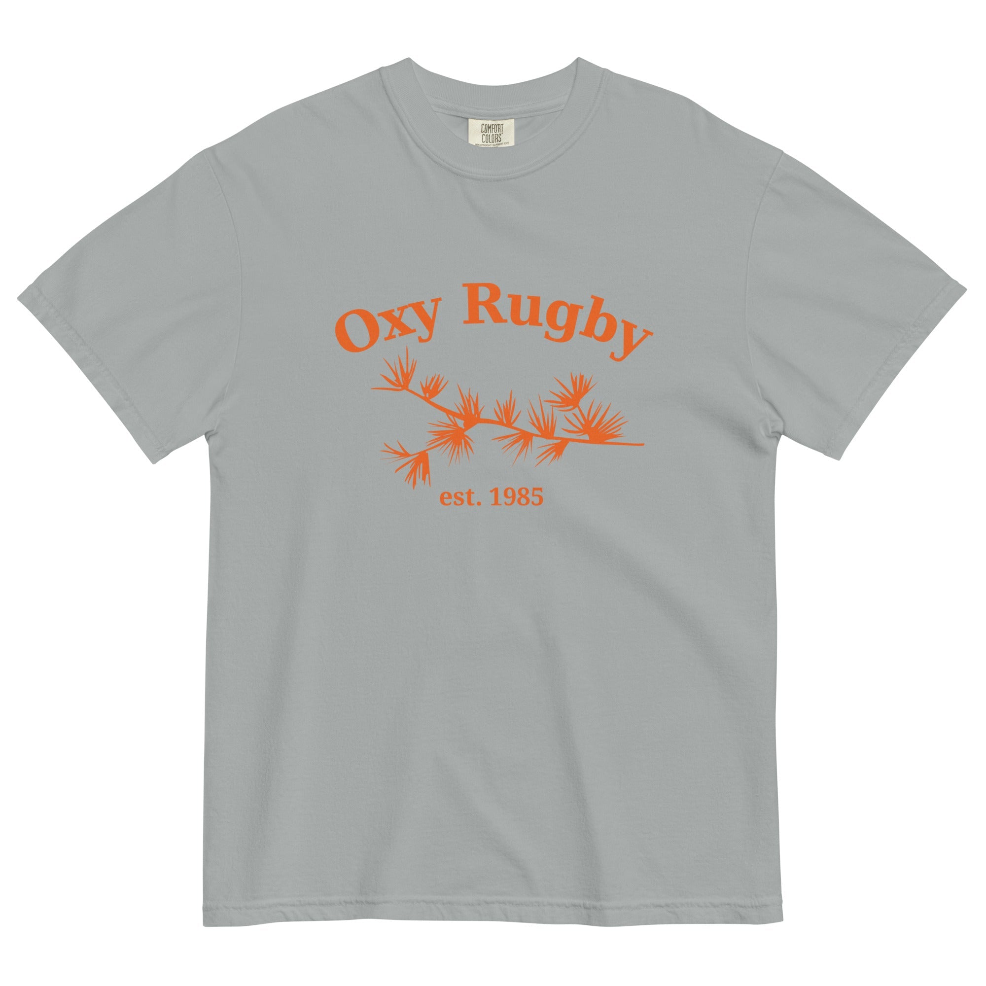 Oxy Rugby Garment Dyed T-Shirt - Vintage Style Cotton Tee for Men | Casual Wear, Street Fashion & Sporty Outfits