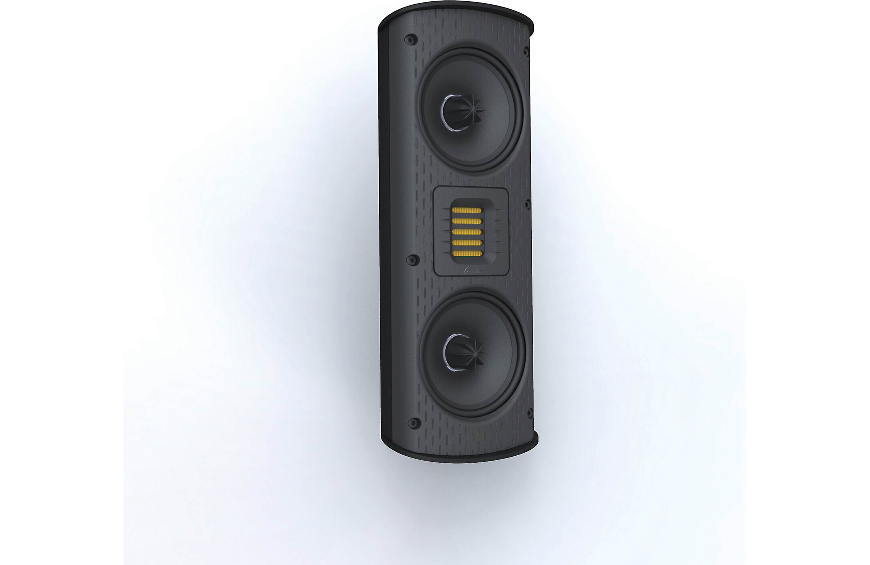 GoldenEar SuperSat 3 High-Performance On-Wall/On-Shelf Satellite Speaker - Premium Home Theater & Music System - Perfect for Surround Sound & Compact Spaces