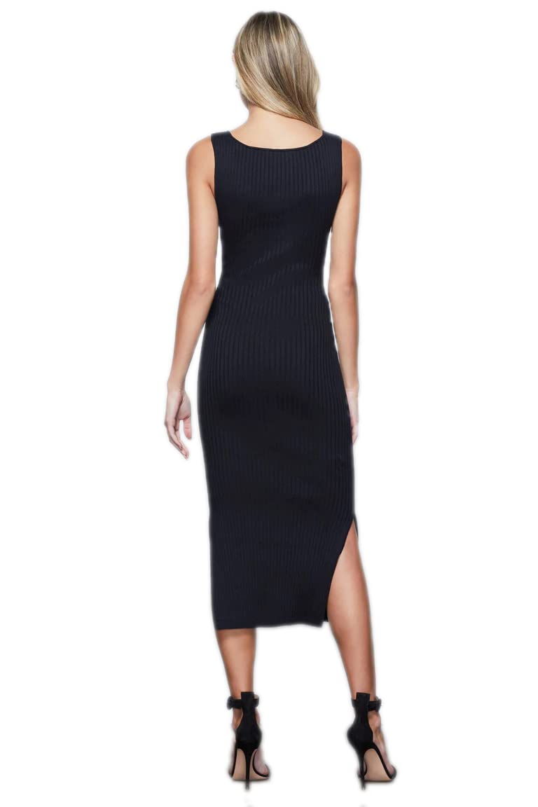 Good American Belted Body Dress for Women - Slimming Stretch Fabric, Comfortable & Stylish - Perfect for Work, Date Night & Special Occasions