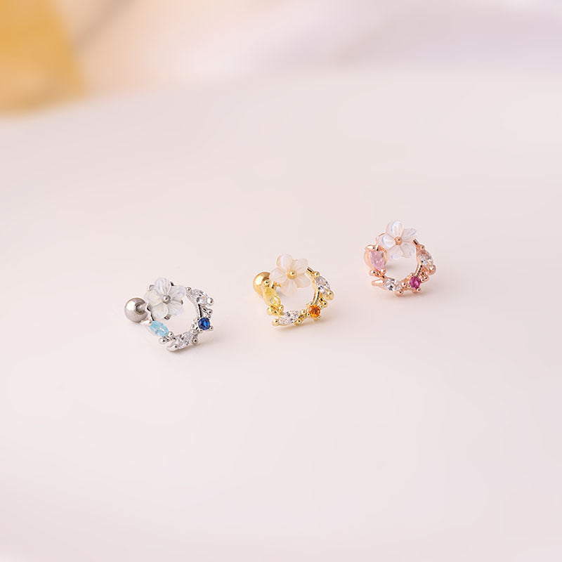 20G Cartilage Tiny Stud Earrings with Butterfly Flat Back - Hypoallergenic Stainless Steel Ear Jewelry for Women | Perfect for Daily Wear, Parties & Gifts