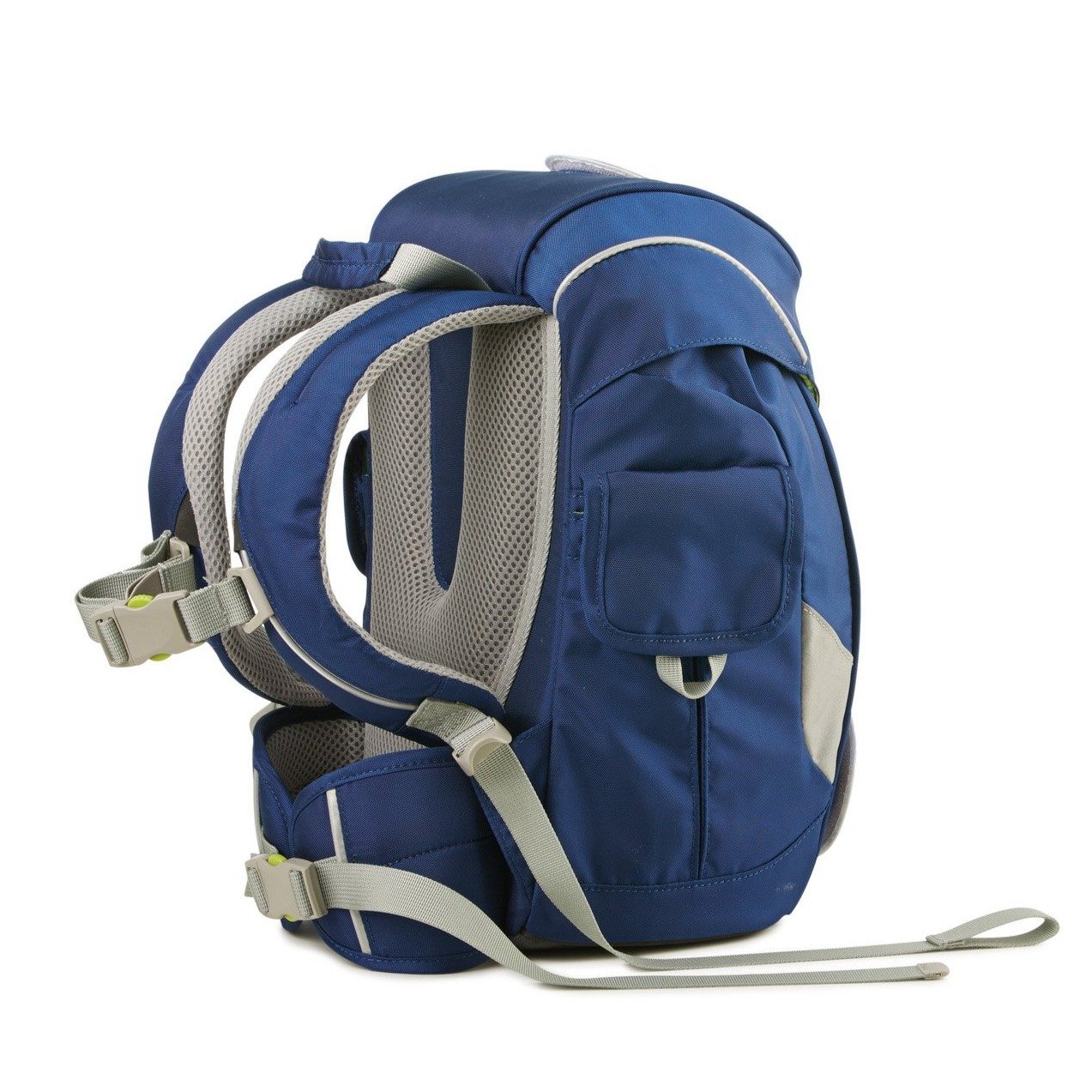 Ergobag Mini Blue Backpack for Kids - Lightweight & Ergonomic School Bag for Boys & Girls - Perfect for Preschool, Kindergarten & Daycare Use
