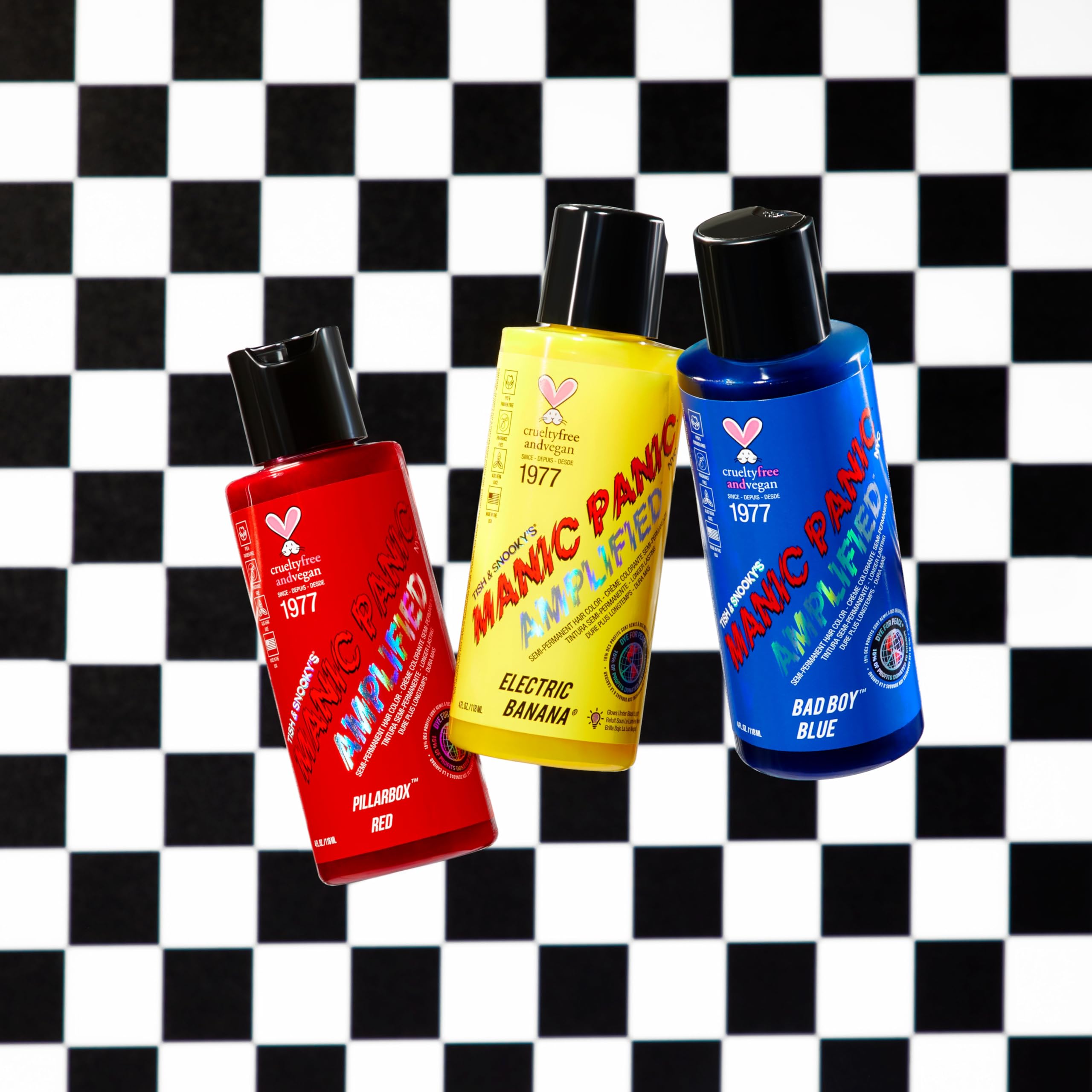 MANIC PANIC Electric Banana Semi-Permanent Hair Dye - Vibrant Yellow Hair Color for Bold Looks - Perfect for Cosplay, Halloween & Creative Self-Expression