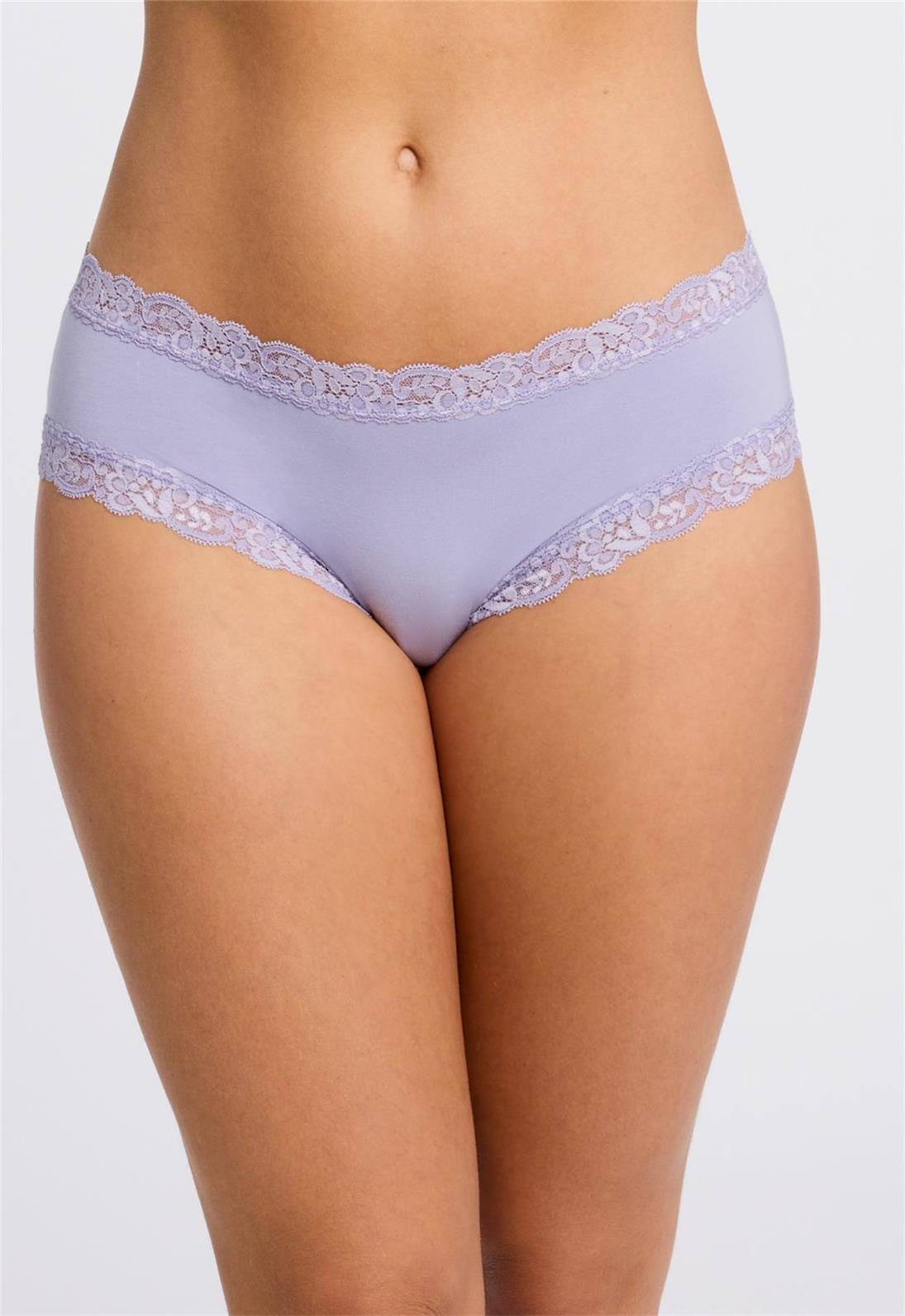 Iconic Boyshort Underwear for Women - Soft Lilac Haze Cotton Panties | Comfortable Everyday Wear & Sleepwear