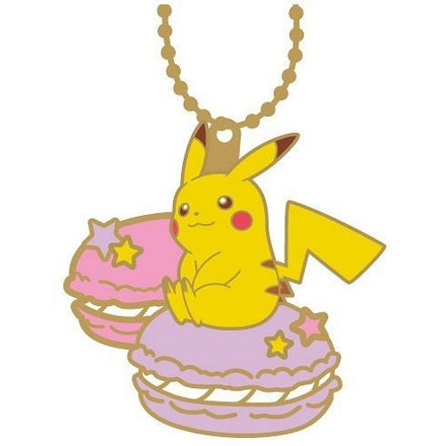 Pokemon Pikachu Stained Glass Keychain - Cute Ball Chain Keyring for Anime Fans, Gift for Collectors - Perfect for Backpacks, Key Rings & Cosplay Accessories