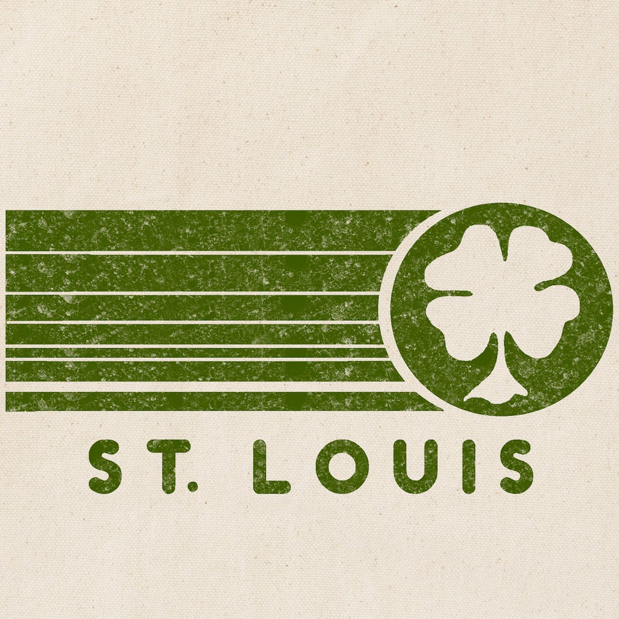 St. Louis Irish Tote Bag - Natural Canvas Reusable Grocery Shopping Bag for Women & Men | Eco-Friendly Grocery Hauler, Farmers Market Tote, Beach Bag & Everyday Carry