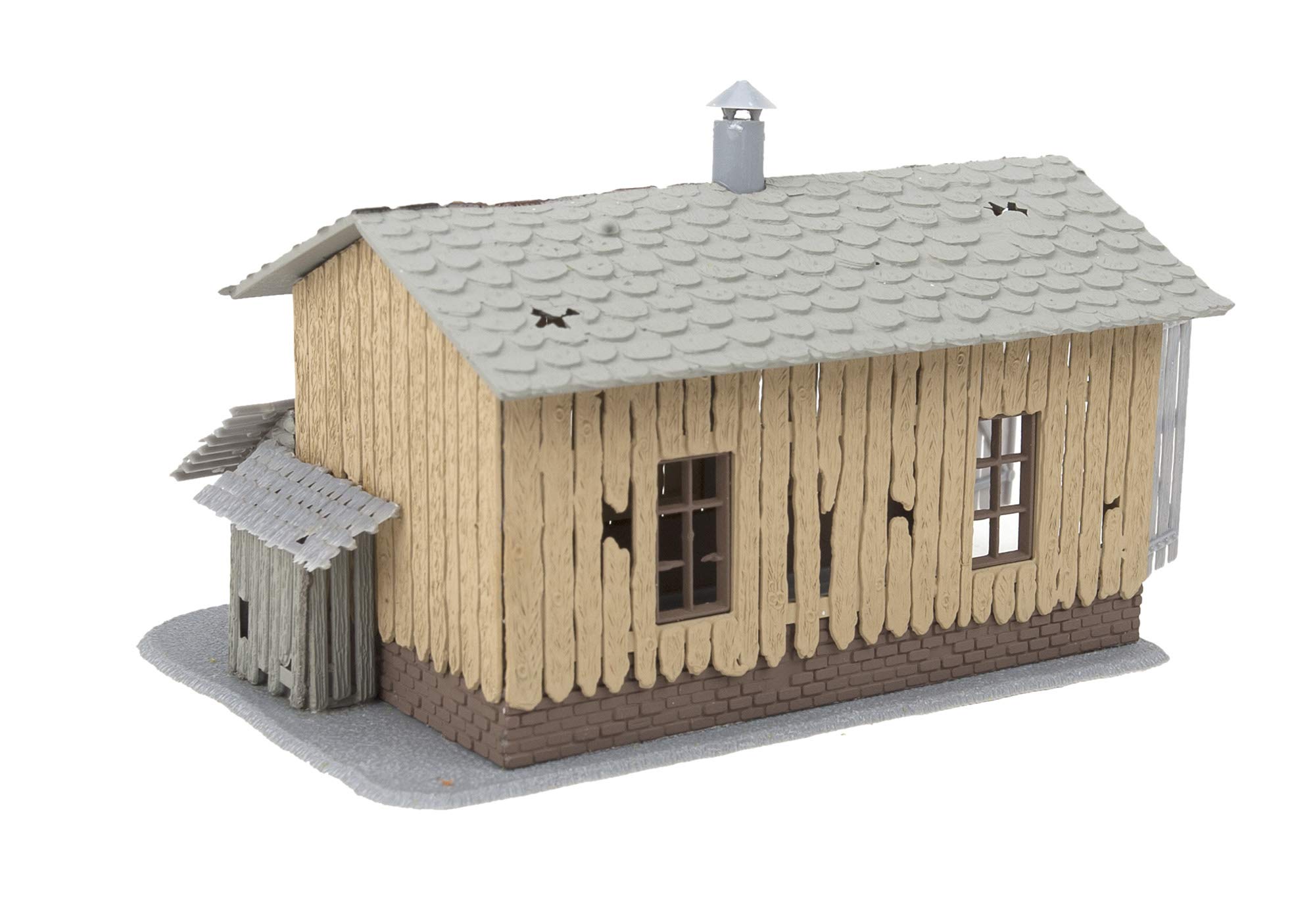 HO Scale Model Trackside Tool Buildings - Realistic Railroad Accessories for Model Train Layouts | Perfect for Dioramas, Train Displays & Collectors