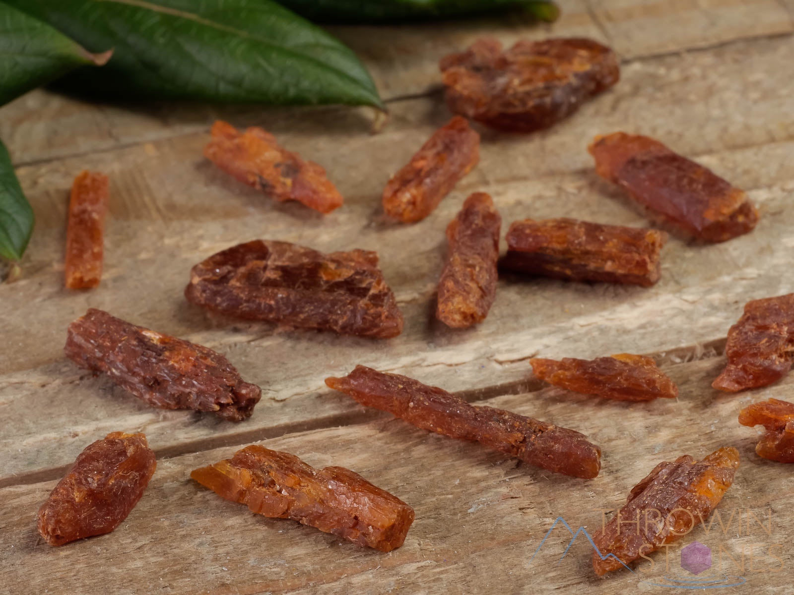 Raw Gemmy Orange KYANITE Crystal Chips - Small Natural Crystals for Jewelry Making, Healing Stones, Mineral Collection & DIY Crafts (E0786) | Perfect for Wire Wrapping, Crystal Grids & Spiritual Healing