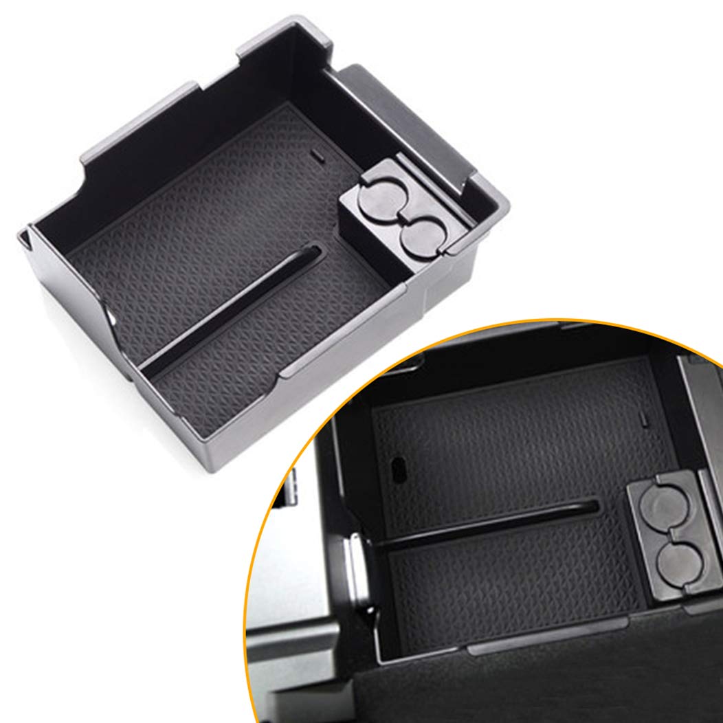 Ford Explorer 2013-2019 Center Console Organizer Tray - ABS Plastic Storage Insert for Phones, Keys & Accessories - Perfect for Road Trips & Daily Commutes