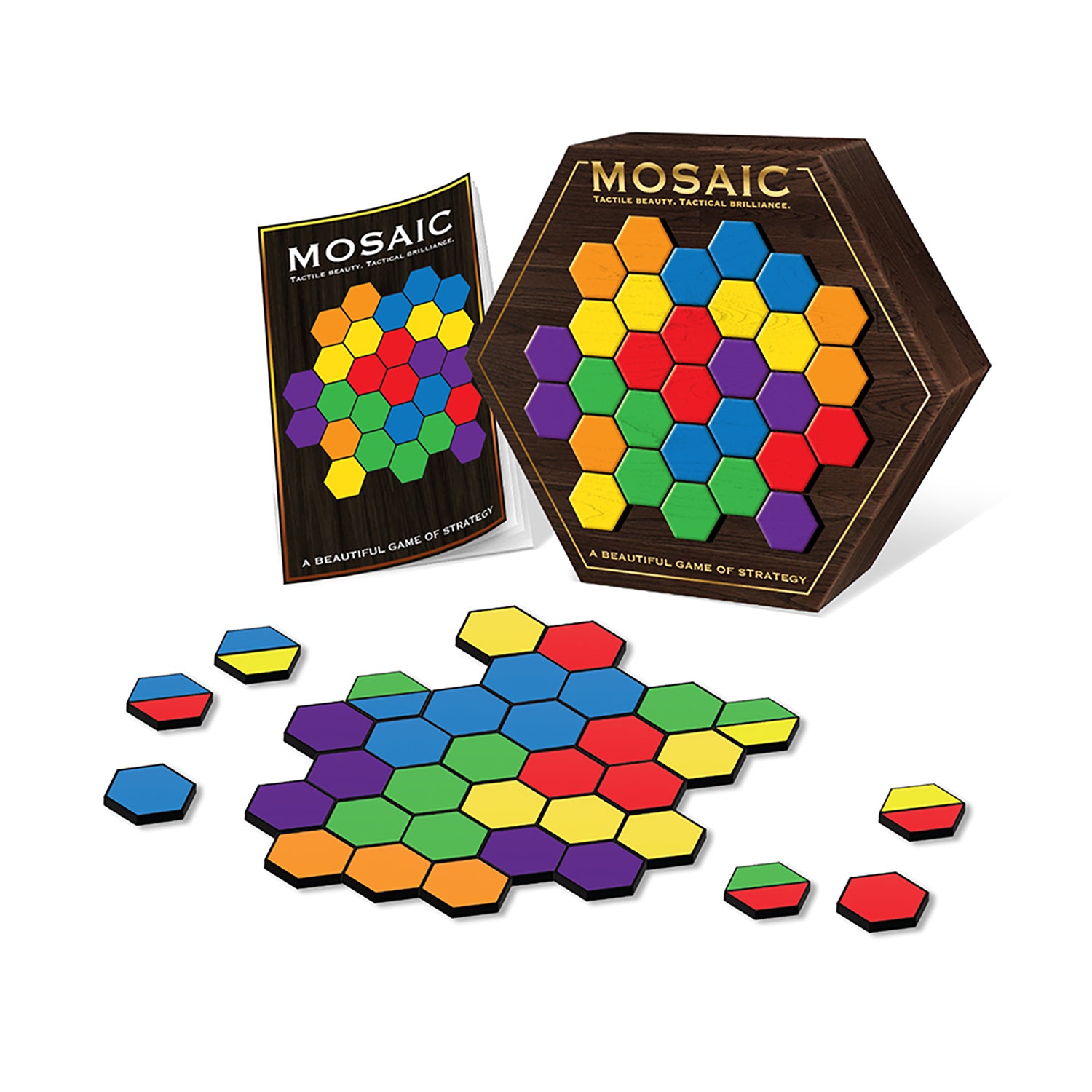 Continuum Games Mosaic Tile Strategy Board Game - Fun Family Game Night Activity for Kids & Adults | Perfect for Parties, Gifts & Indoor Entertainment