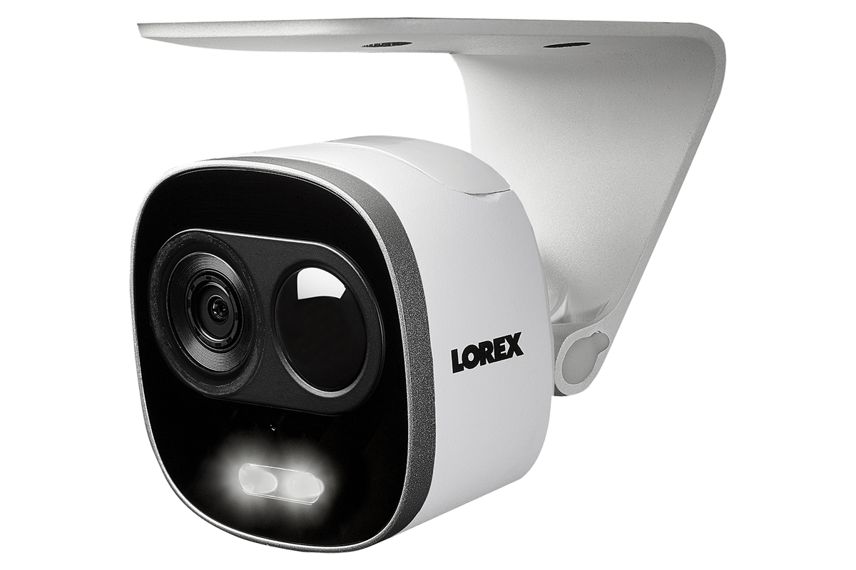 WiFi HD Outdoor Security Camera with Motion Detection, Bright White Light, Two-Way Audio & 65FT Night Vision - Ideal for Home, Garage & Backyard Surveillance