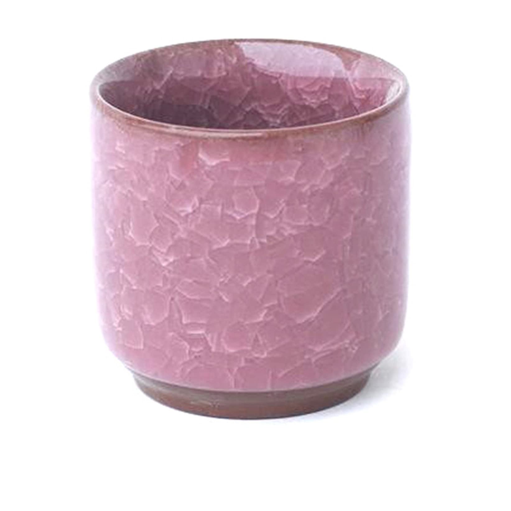 Creative Ice Crack Glaze Ceramic Succulent Planter - Desktop Cactus Flower Pots with Unique Cracked Design, Porcelain Plant Containers for Home Office Decor, Wedding Centerpieces & Gift Ideas