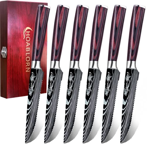 Luxury Steak Knife Set 6pcs