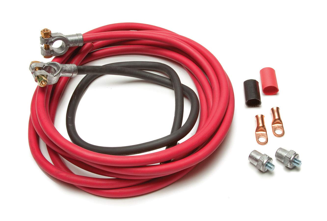 High-Performance Painless Performance 40100 Battery Cable Kit - Durable Copper Cables for Car, Truck & Marine Applications - Perfect for Automotive Upgrades & Electrical Repairs