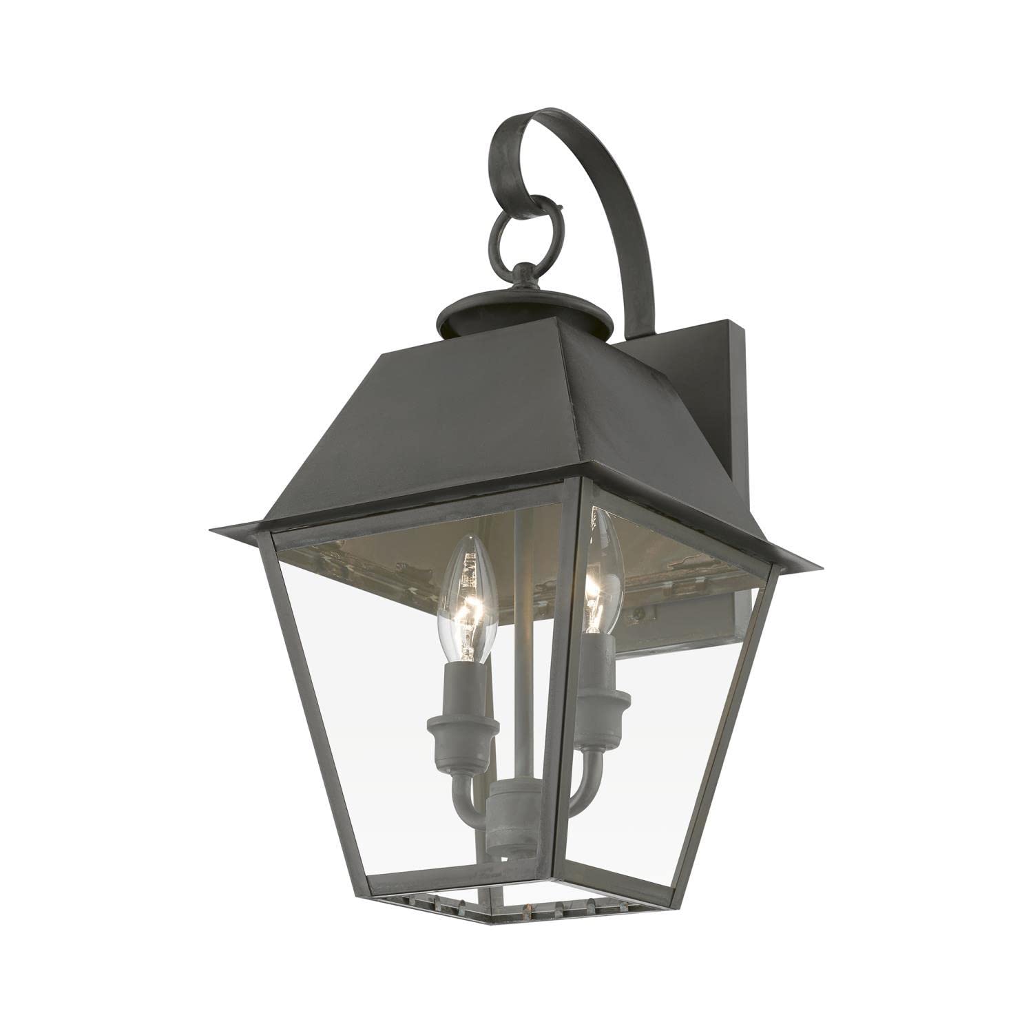 Livex Lighting Wentworth - 2-Light Outdoor Wall Lantern, Classic Style, 16.5