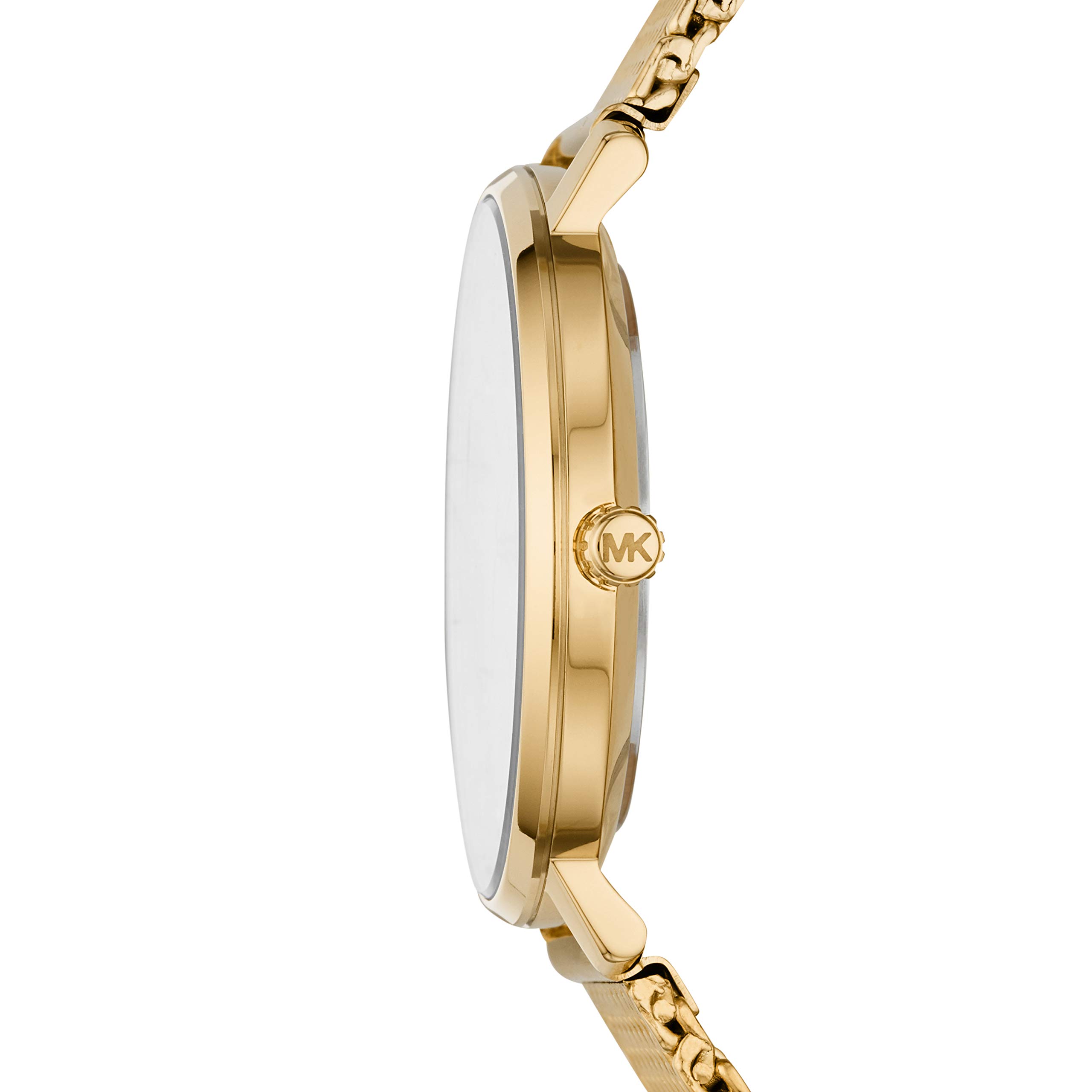 Michael Kors Pyper Women's Watch - 38mm Stainless Steel Strap, Three-Hand Movement | Elegant Dress Watch for Women, Perfect for Office, Party & Everyday Wear