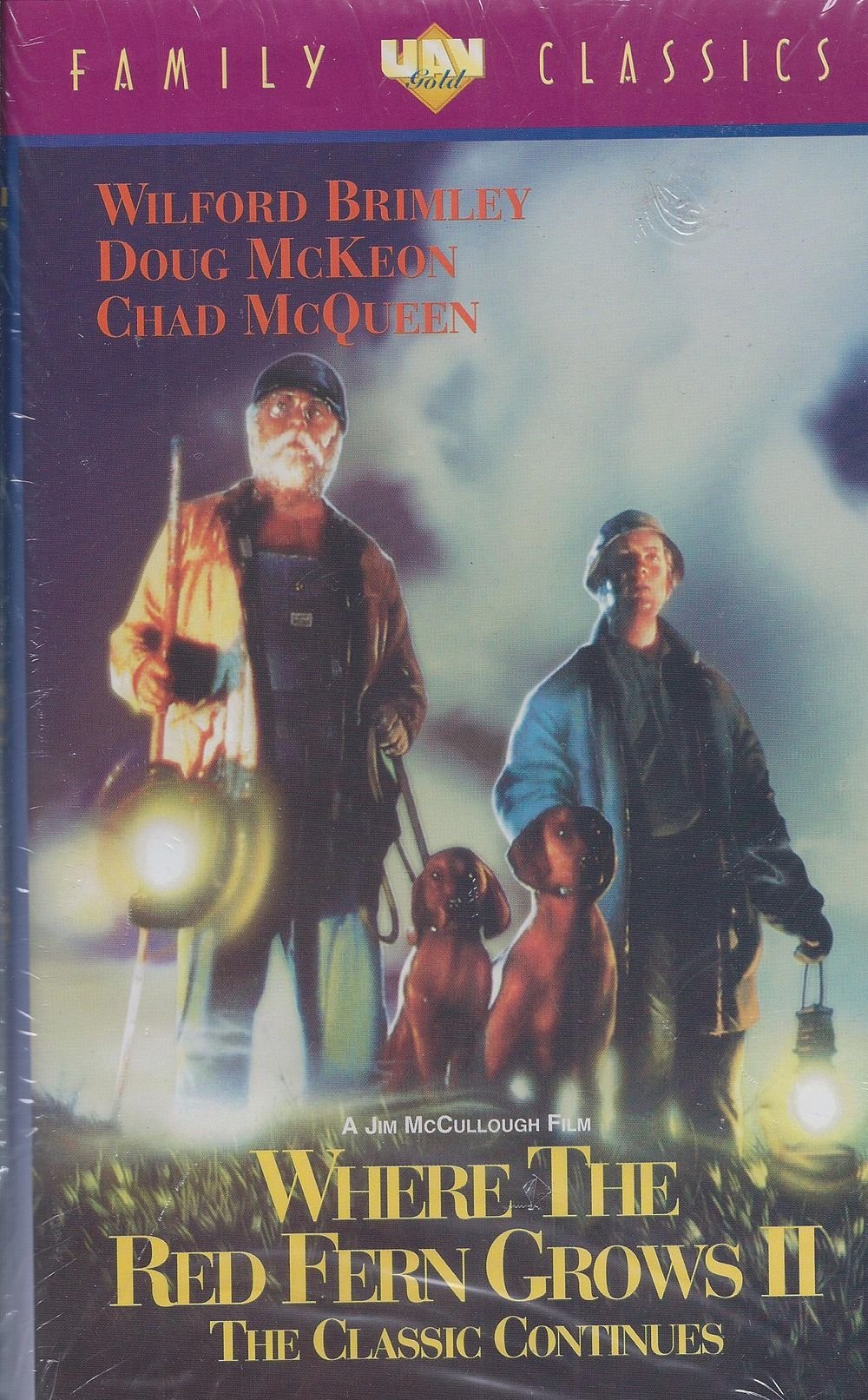 Where the Red Fern Grows II VHS - Classic Family Adventure Movie - Perfect for Movie Nights & Nostalgic Collectors