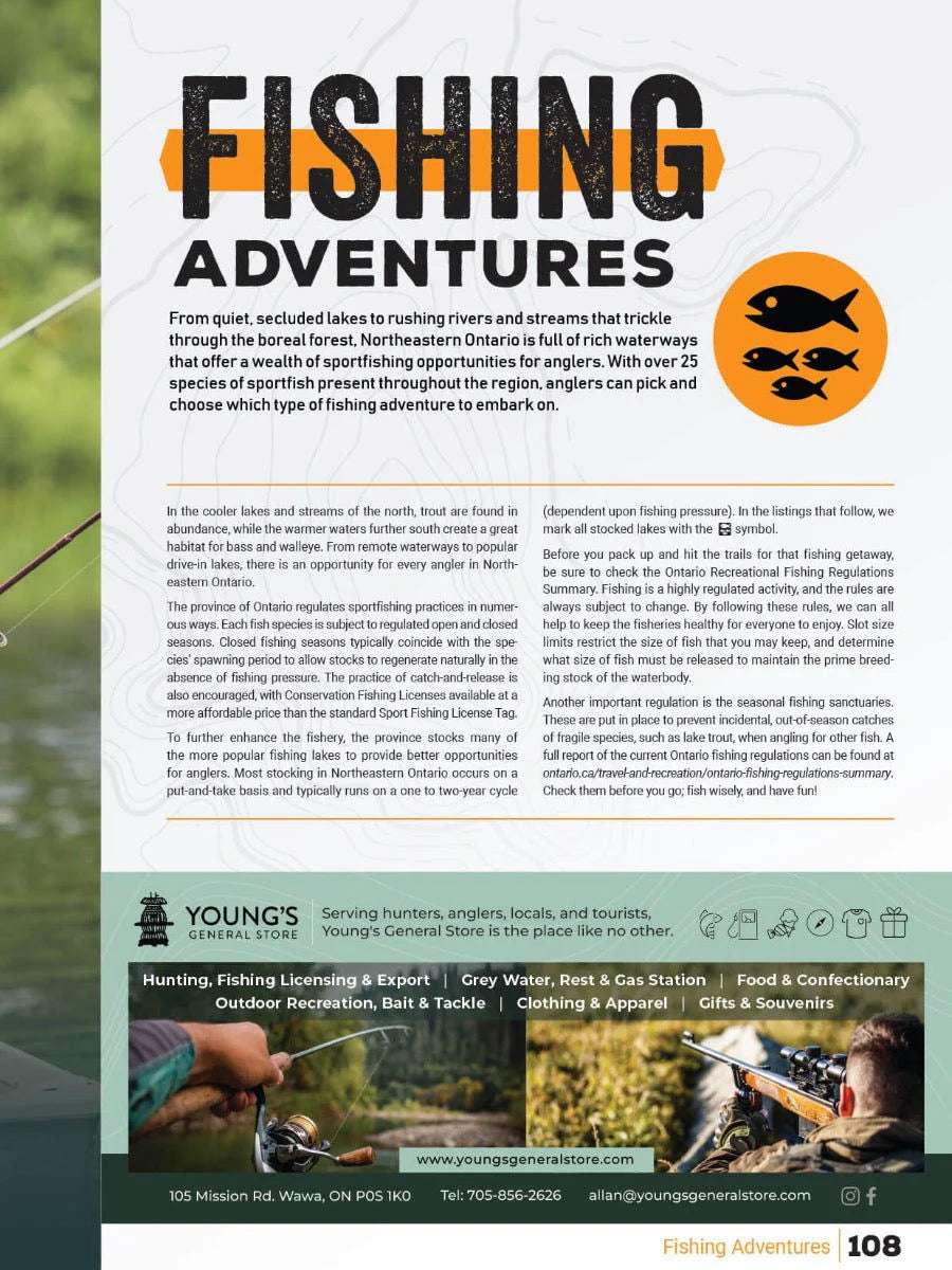 Backroad Mapbooks Northeastern Ontario 6th Edition - Detailed Road & Trail Maps for Outdoor Adventures, Hiking, Camping & Road Trips in Canada