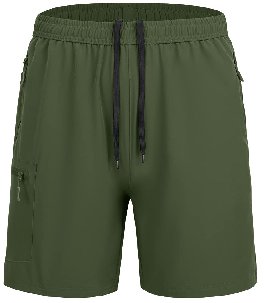 **Men's Quick Dry Lightweight Hiking Cargo Shorts - 4 Pockets for Fishing, Running, Gym & Outdoor Workouts - Perfect for Adventure & Active Lifestyles**