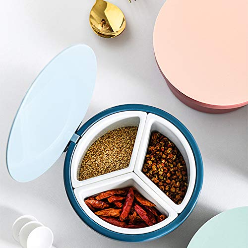 Arinda Kitchen Multi-Grid Seasoning Box - 12 Compartment Spice Organizer for Salt, Sugar & Seasonings - Perfect for Pantry, Countertop & Cooking Organization