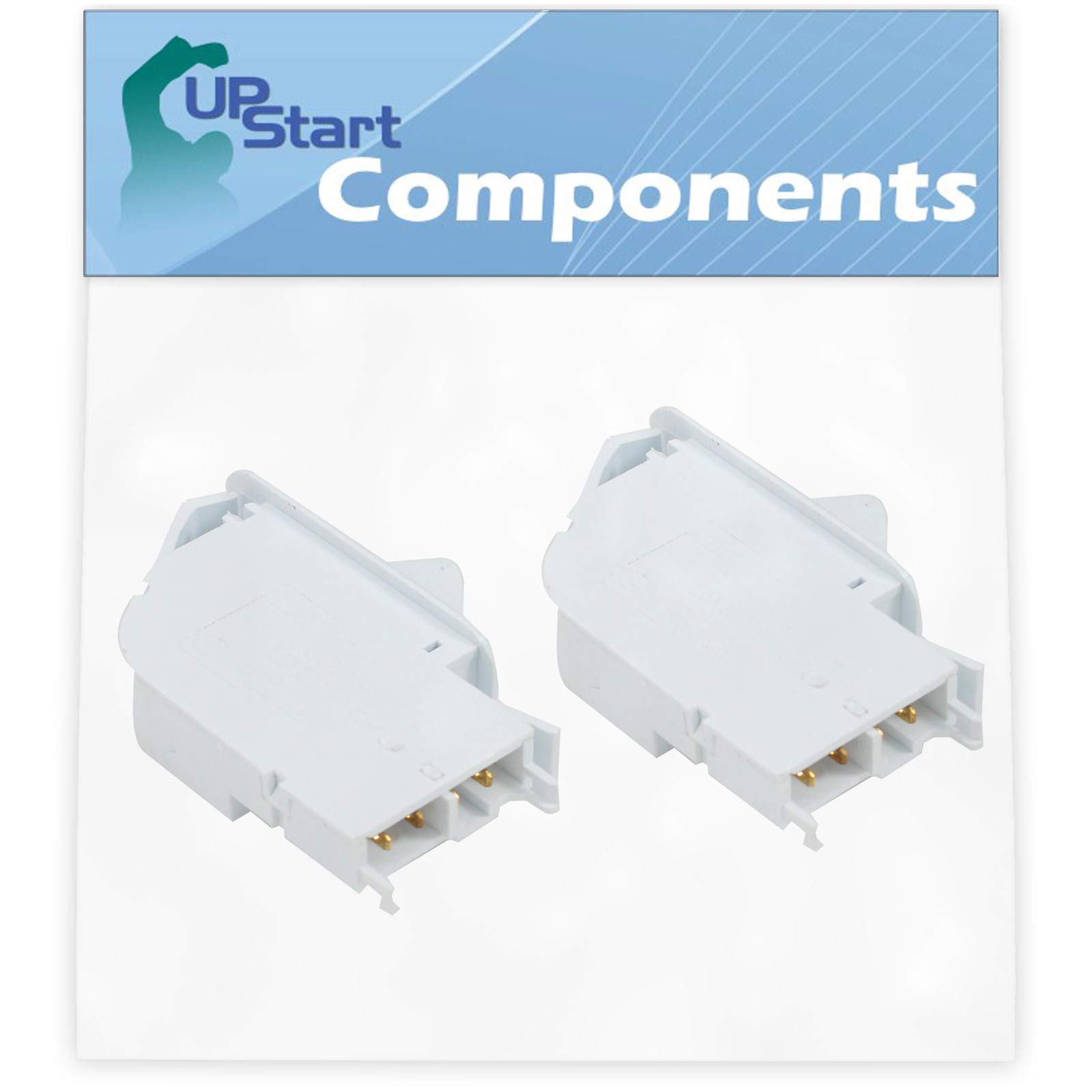 2-Pack LG LMX25984SW Refrigerator Door Switch Replacement - Compatible with 6600JB1010A Push Button Switch - Perfect for DIY Repair & Appliance Maintenance