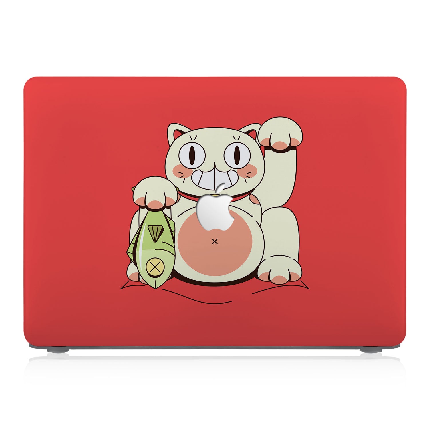 Stylish Sushi Cats Design MacBook Case - Durable Protective Cover for MacBook Air & Pro - Perfect for Work, Travel & School