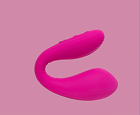 Lovense Dolce (Previously Quake) - Adjustable Dual Stimulator for Women, Pink - Perfect for Couples Play & Solo Pleasure