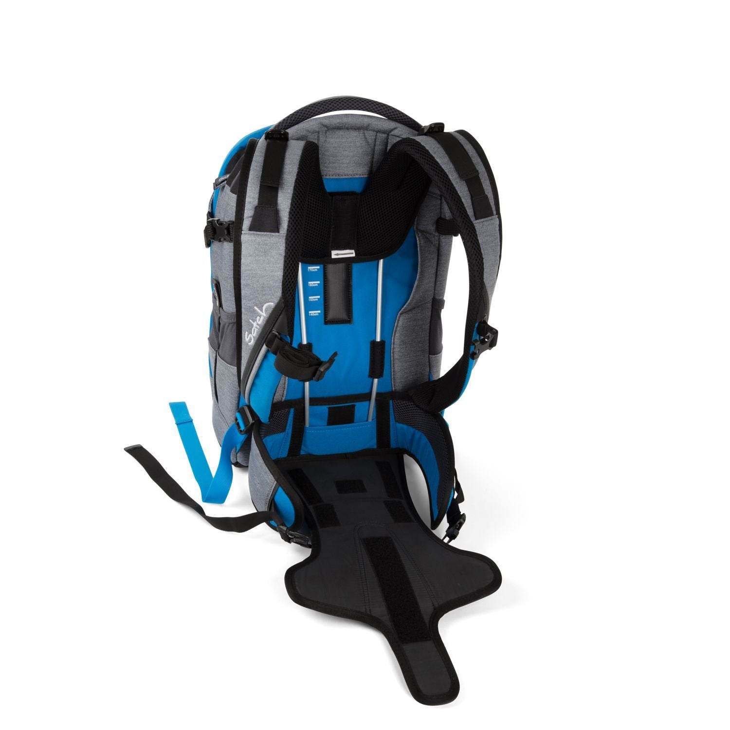 Satch Pack Blackjack - Premium Durable Backpack for Travel, Work & School - Waterproof & Lightweight Daypack for Men & Women - Perfect for Commuting, Hiking & Outdoor Adventures