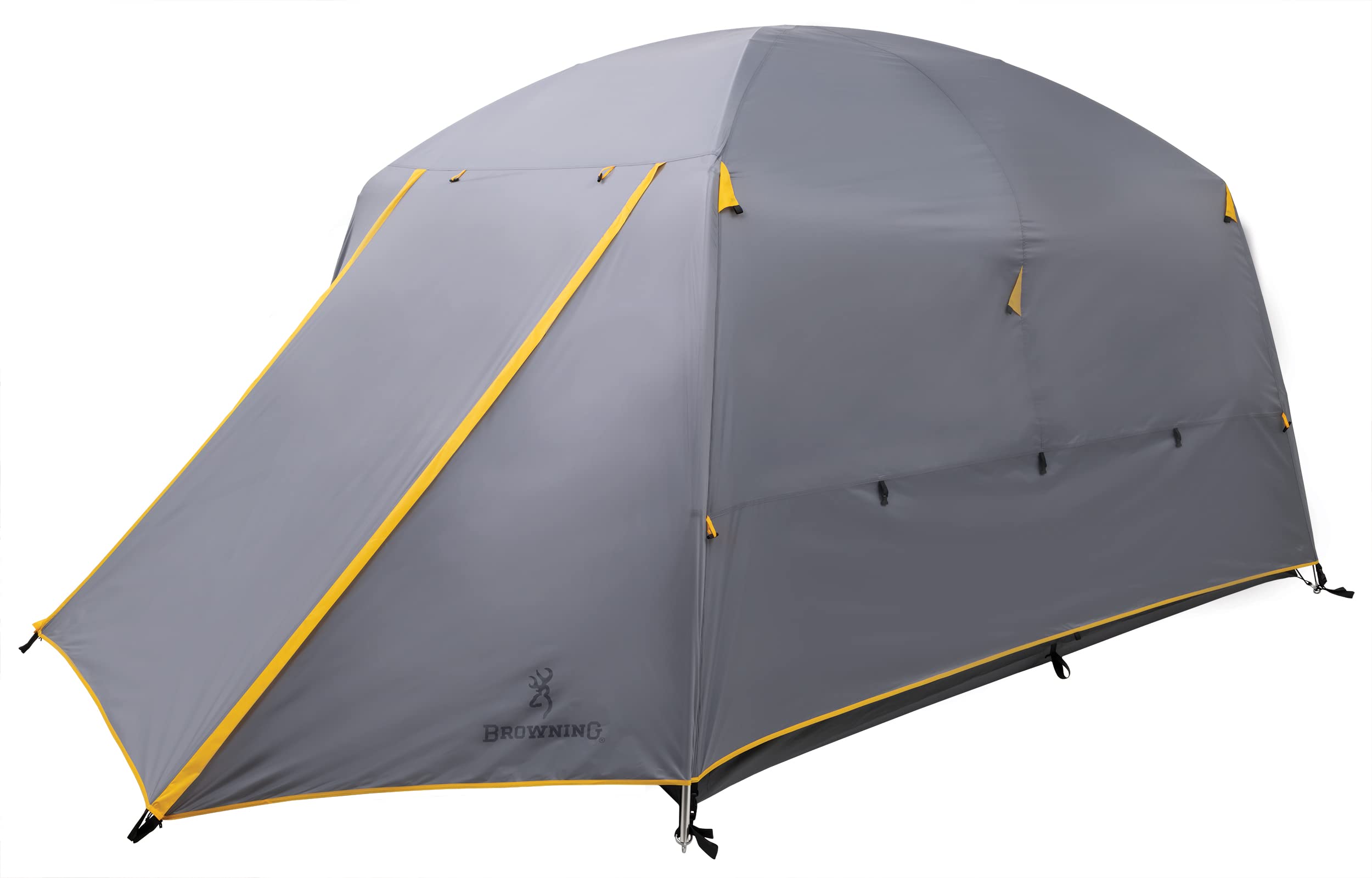 Browning Camping Glacier 4-Person Tent - Waterproof, Lightweight & Spacious for Family Camping, Hiking & Outdoor Adventures
