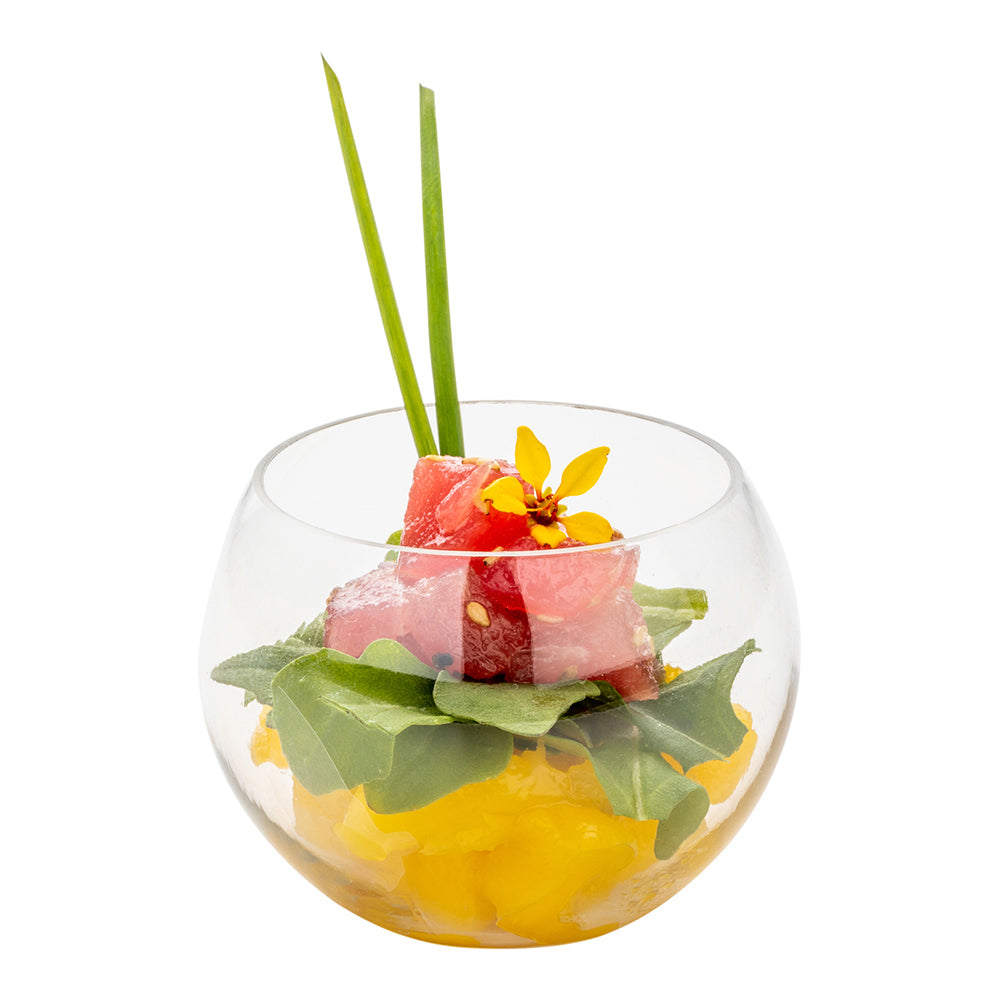 4 oz Clear Plastic Sphere Cups - 2.75