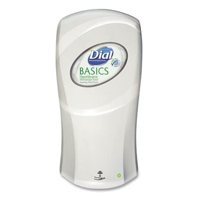 Dial FIT Universal Touch-Free Soap Dispenser - 1L Ivory (Pack of 3) with Batteries Included | Automatic Hands-Free Liquid Soap Dispenser for Kitchen, Bathroom & Office Hygiene