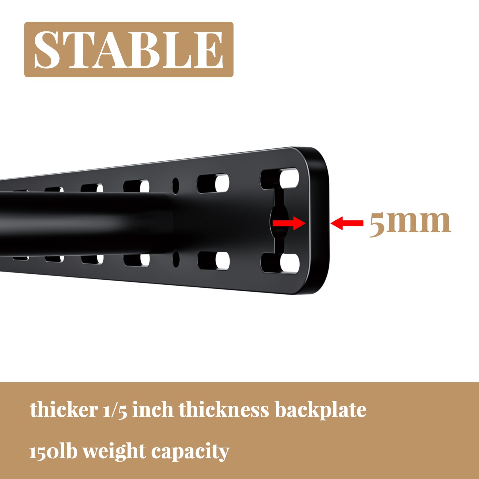 Heavy Duty Floating Shelf Brackets 43