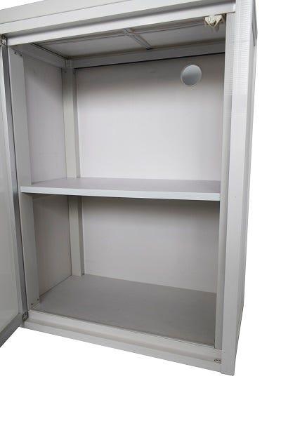 70L White LED Aquarium Fish Tank & Cabinet Kit - 57cm Perfect for Home, Office, or Classroom Aquatic Decor