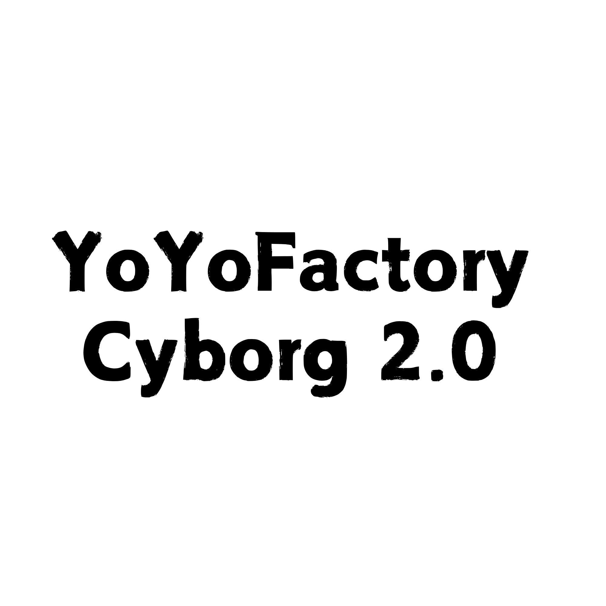 YoYoFactory Cyborg 2.0 Professional Yo-Yo for Tricks & Competition - Perfect for Beginners & Advanced Players - Great Gift for Kids & Adults