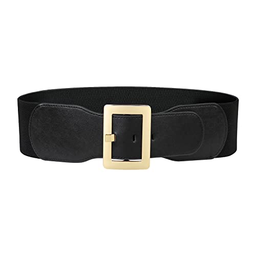 A: Black - Gold Buckle