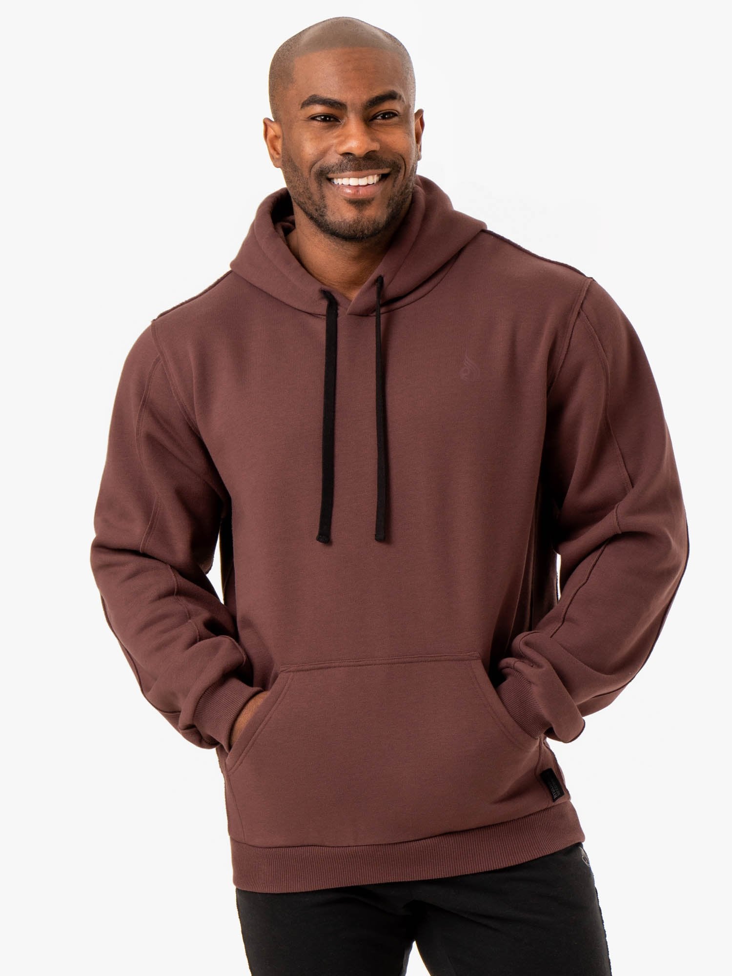 Force Pullover Hoodie - Soft & Comfortable Brick Red Sweatshirt for Men & Women | Perfect for Casual Wear, Gym, and Outdoor Activities