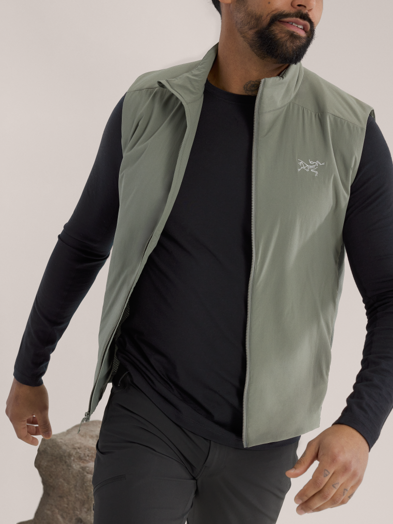 Atom Vest for Men - Lightweight & Breathable Outdoor Activewear - Perfect for Hiking, Running & Casual Wear